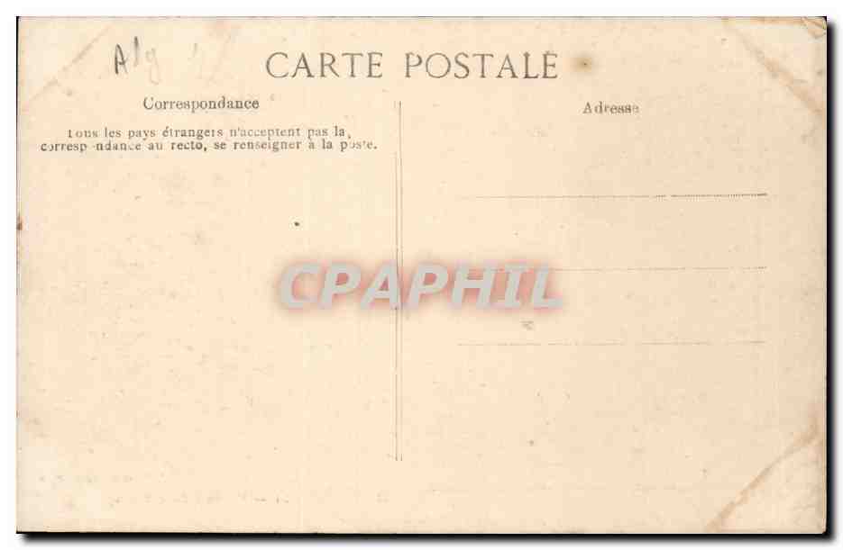 Algerie CPA Cherchelle CPA Musee Salle Waille — Rückseite