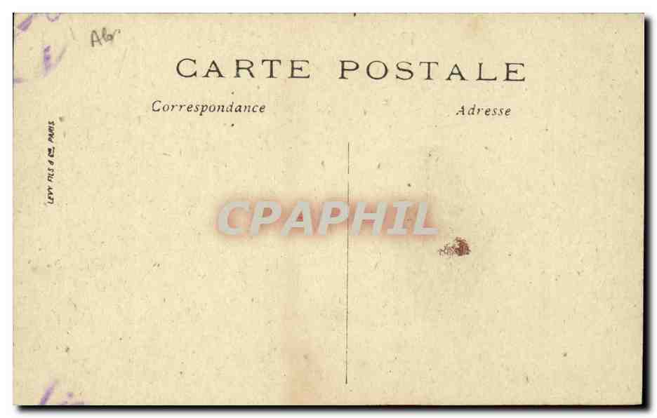 Corniche de Bougie à Djidjelli — Les Grandes Falaises — Éditeur L. L. — Rückseite