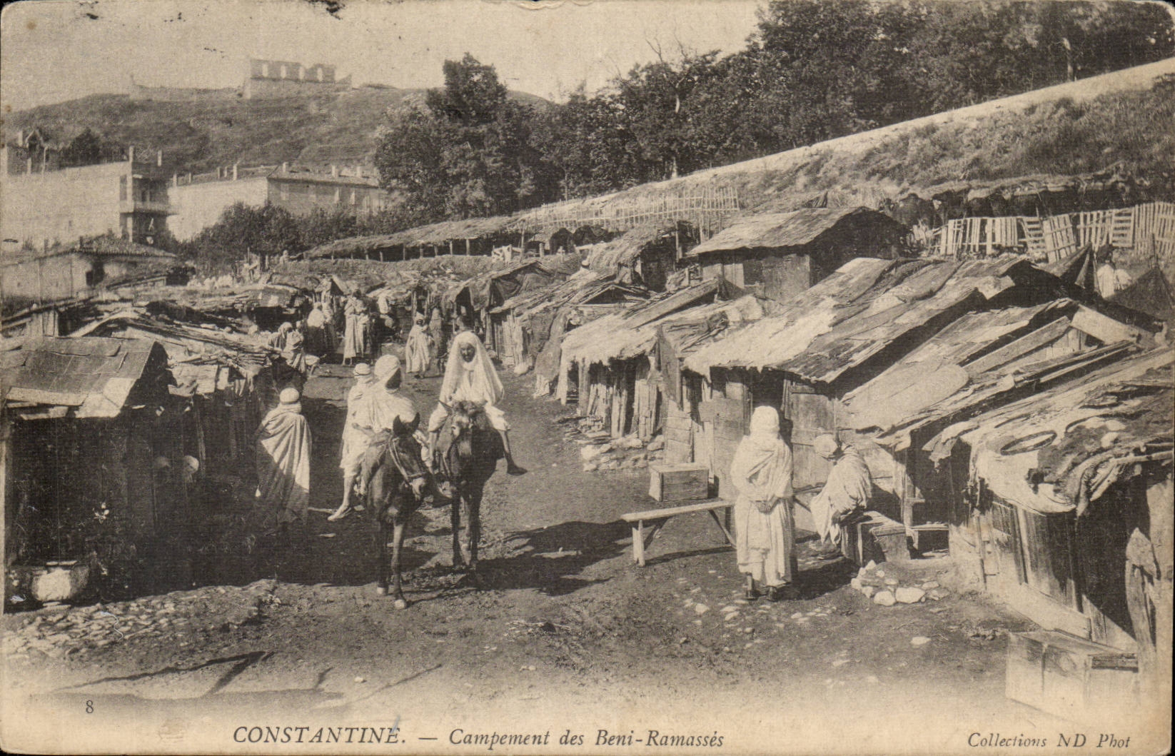 Constantine — Campement des Beni-Ramassés — Collections ND Phot
