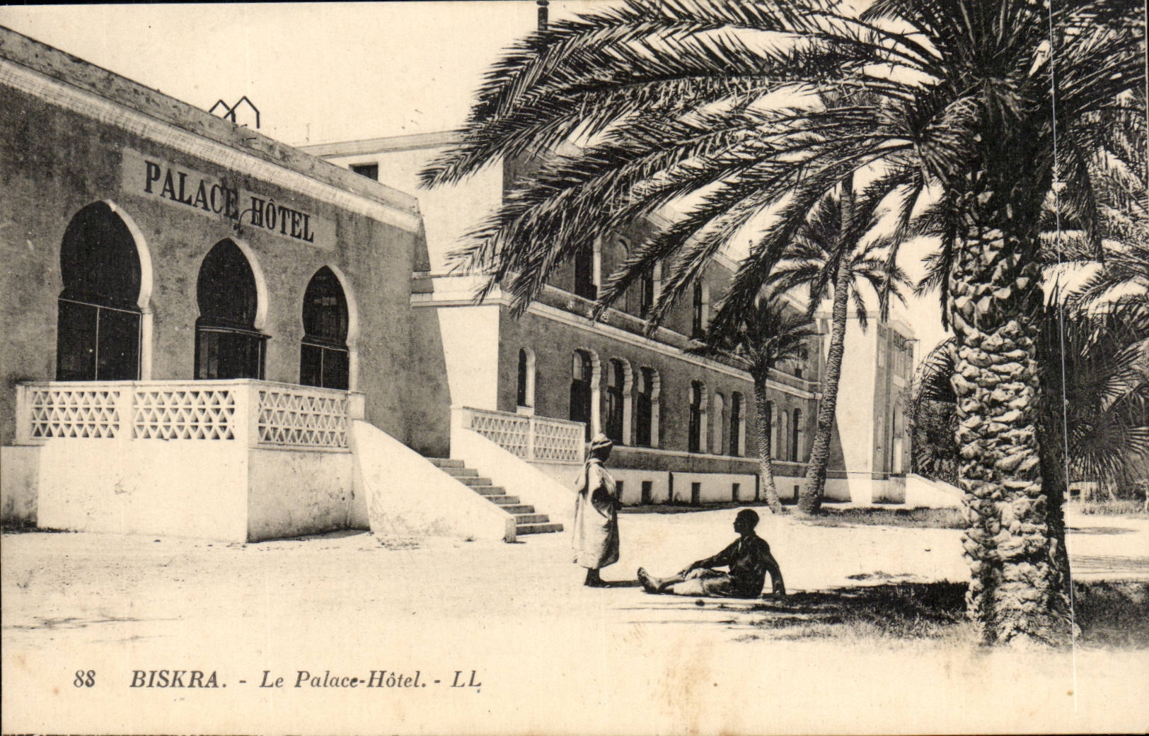 Algerie Biskra CPA Le palace Hotel