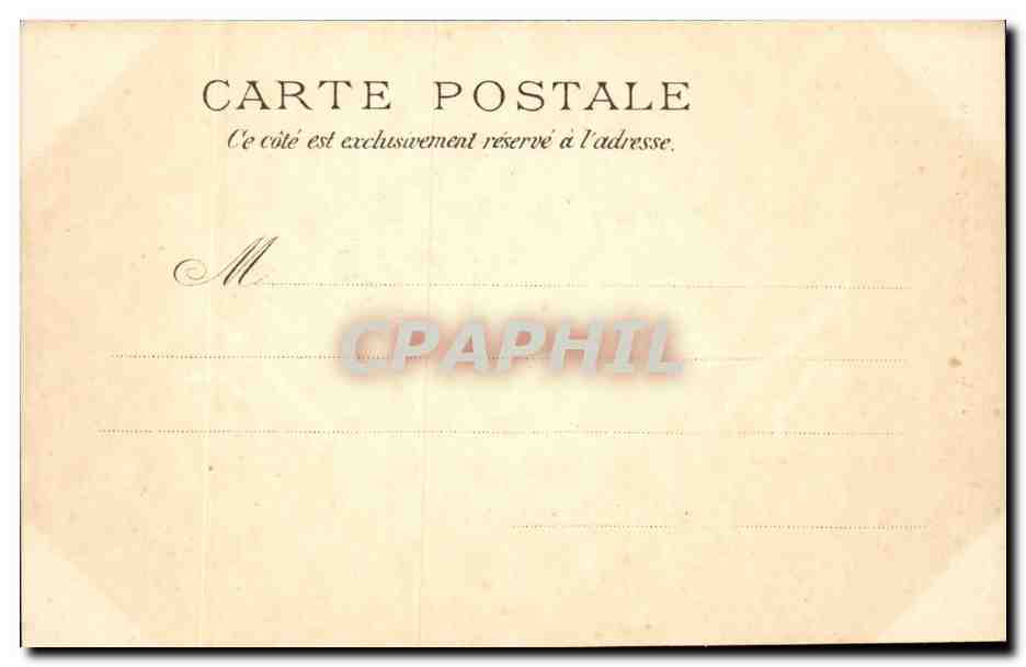 Algerie Constantine CPA Biskra Hotel de ville — Back