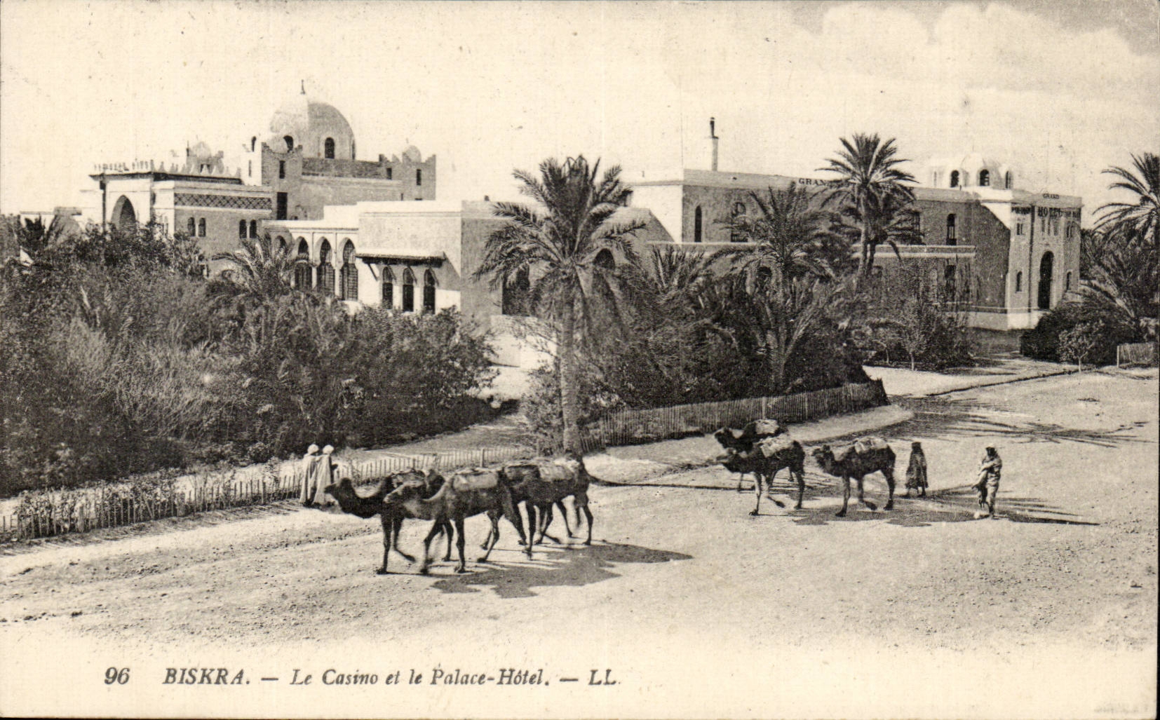 Biskra — The Casino and the Palace-Hôtel — LL.