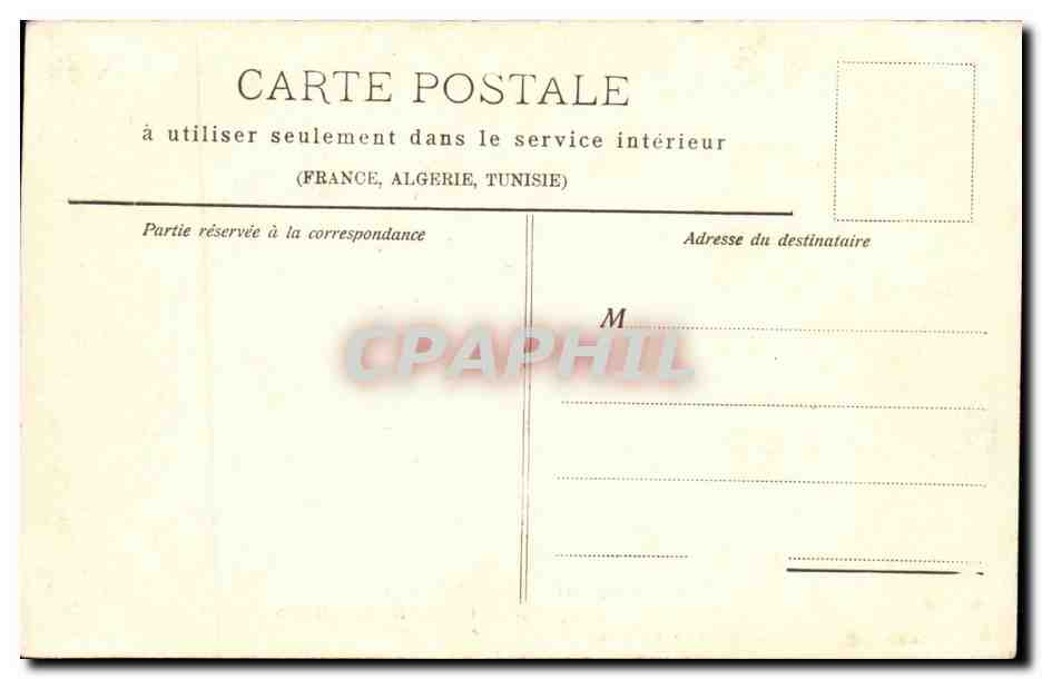 Algerie CPA Environs de Blida Gorges de la Chiffa Ruisseau des singes — Verso