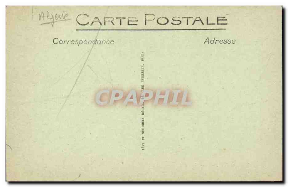 Blida — La Place d'Armes — ND. — Reverso