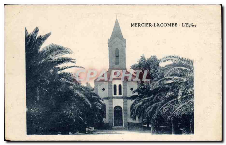 Algerie CPA mercier Lacombe L'eglise