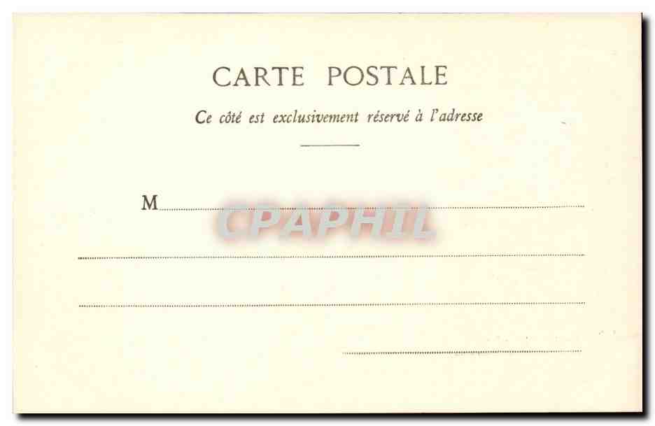 Paris CPA Hotel de ville La Moisson (plafond de G Bertrand) Salle a manger — Verso