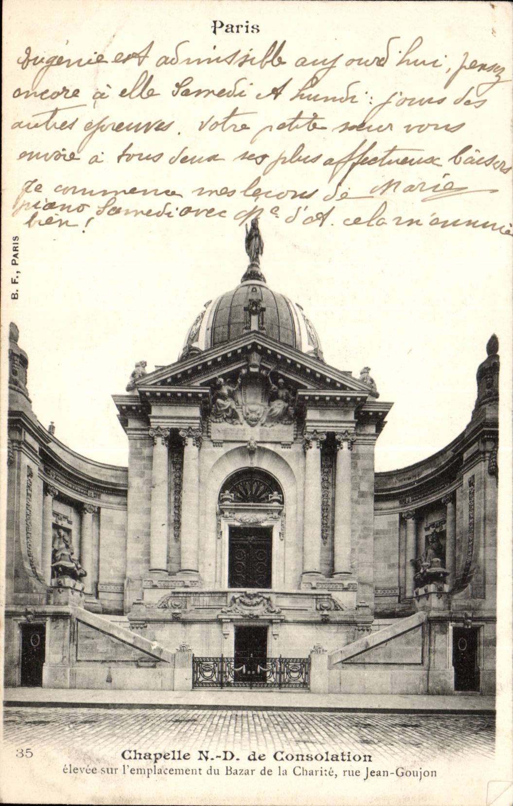 Paris CPA Chapelle ND de la consolation