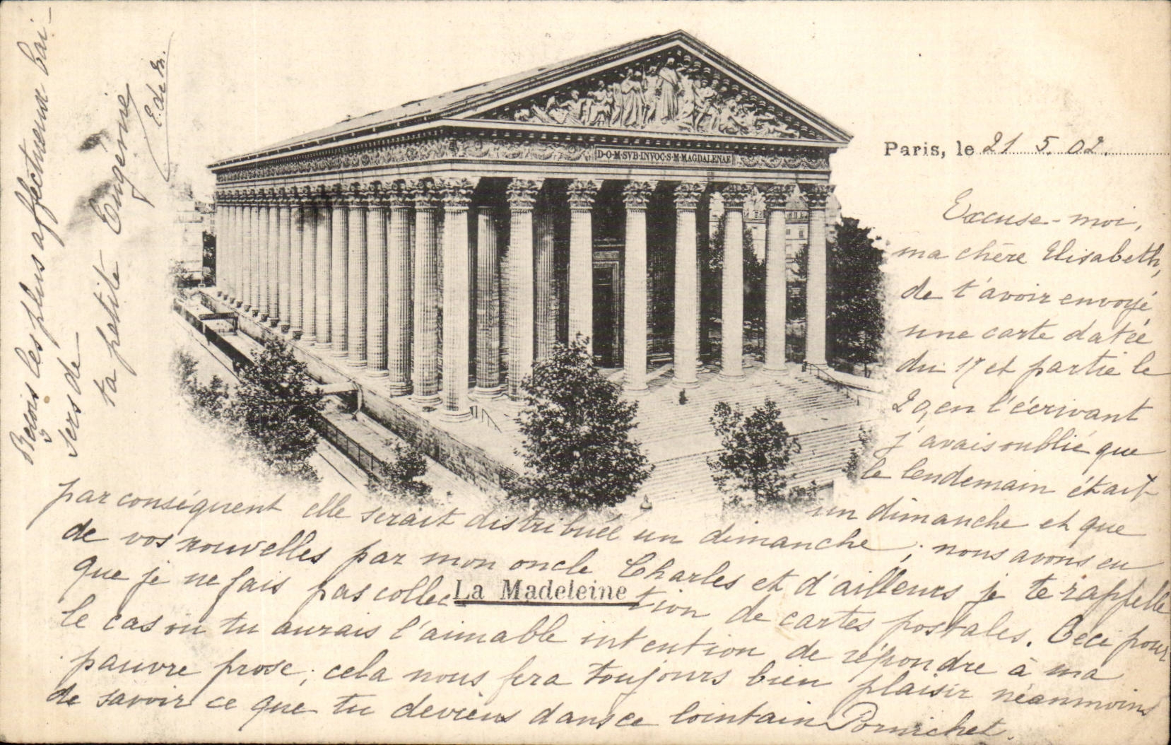 Paris CPA La Madeleine