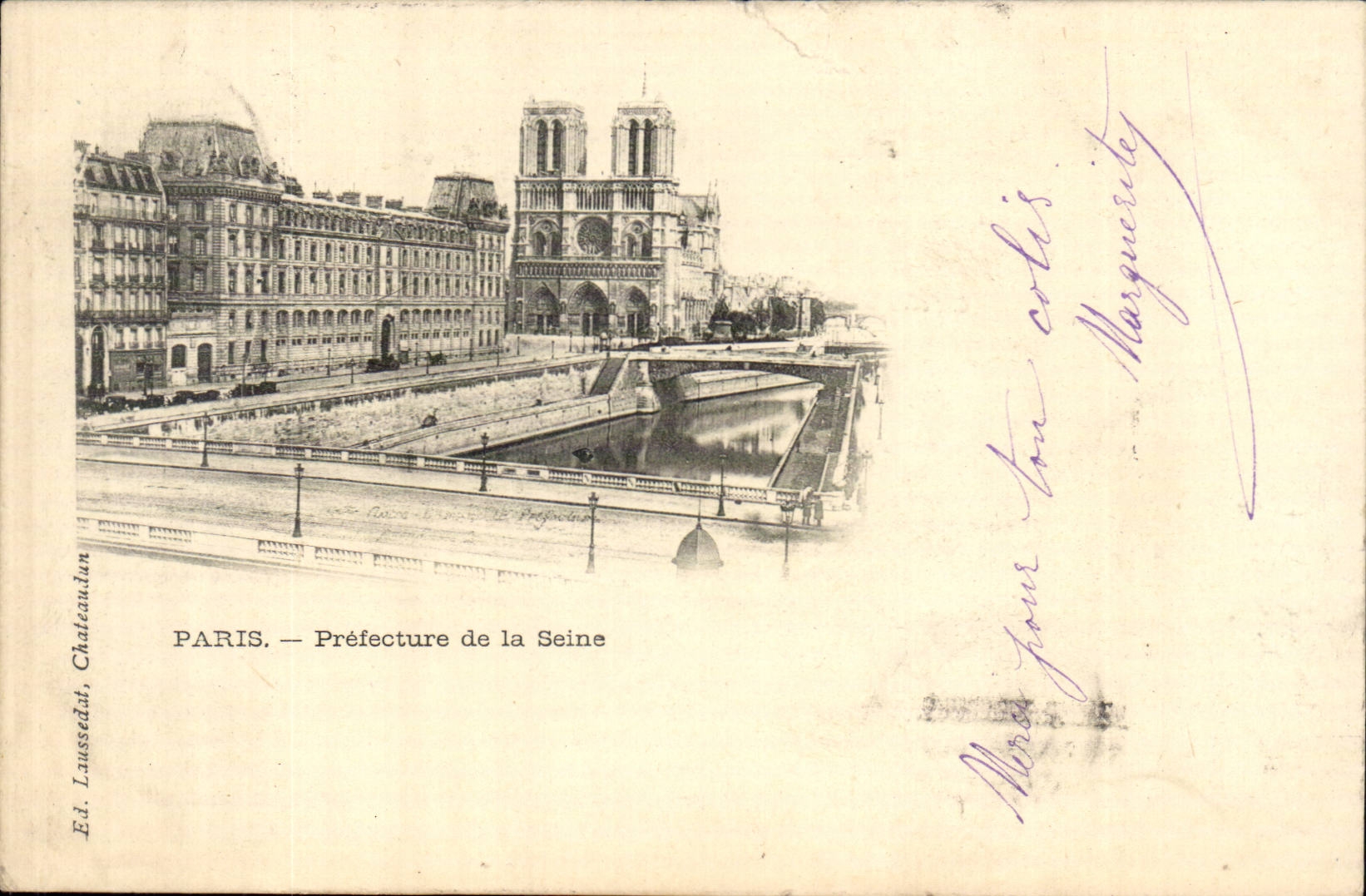 Paris CPA Prefecture de la Seine