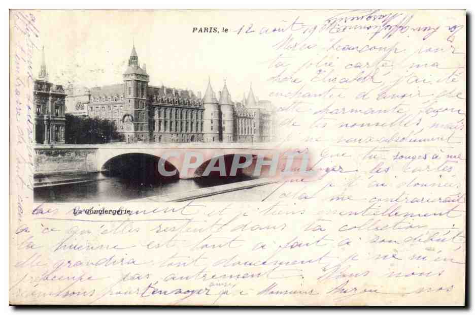 Paris CPA La conciergerie