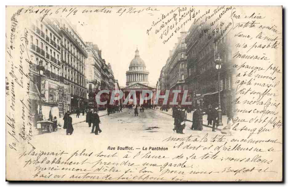 Paris CPA Le Pantheon