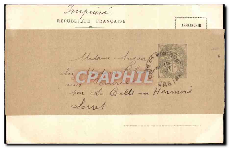 Carmes, n° 5 — Escalier des Martyrs ; Perron où furent massacrés plus de 200 Prêtres — Verso