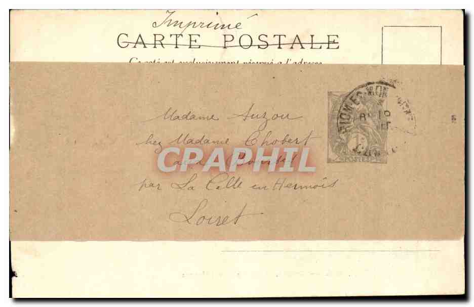 Toulouse CArmes CPA Crypte Ossuaire des martyrs — Verso