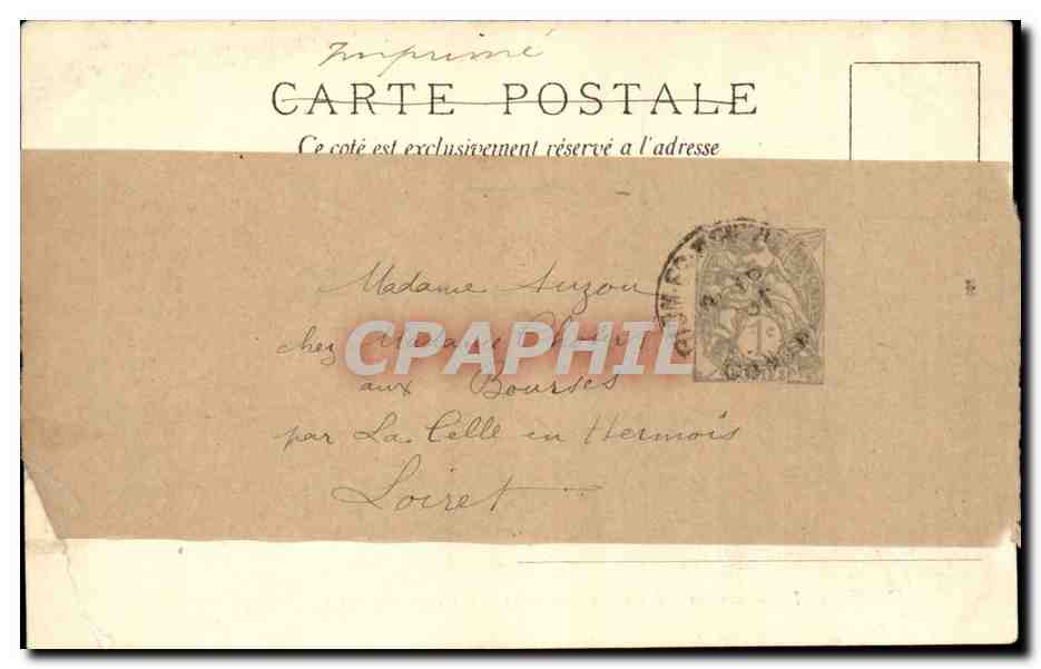 Crypte des Carmes n°7 — traces de sang — J.B. Paris — Verso