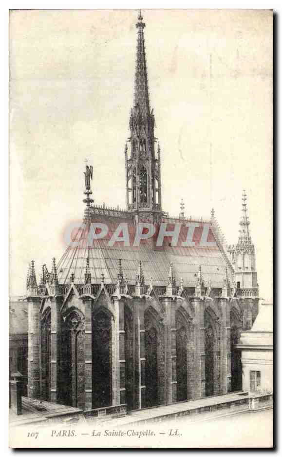 Paris CPA La Sainte Chapelle