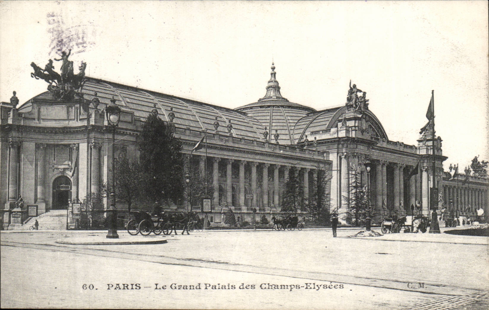 Paris CPA Le grand palais des Champs Elysees