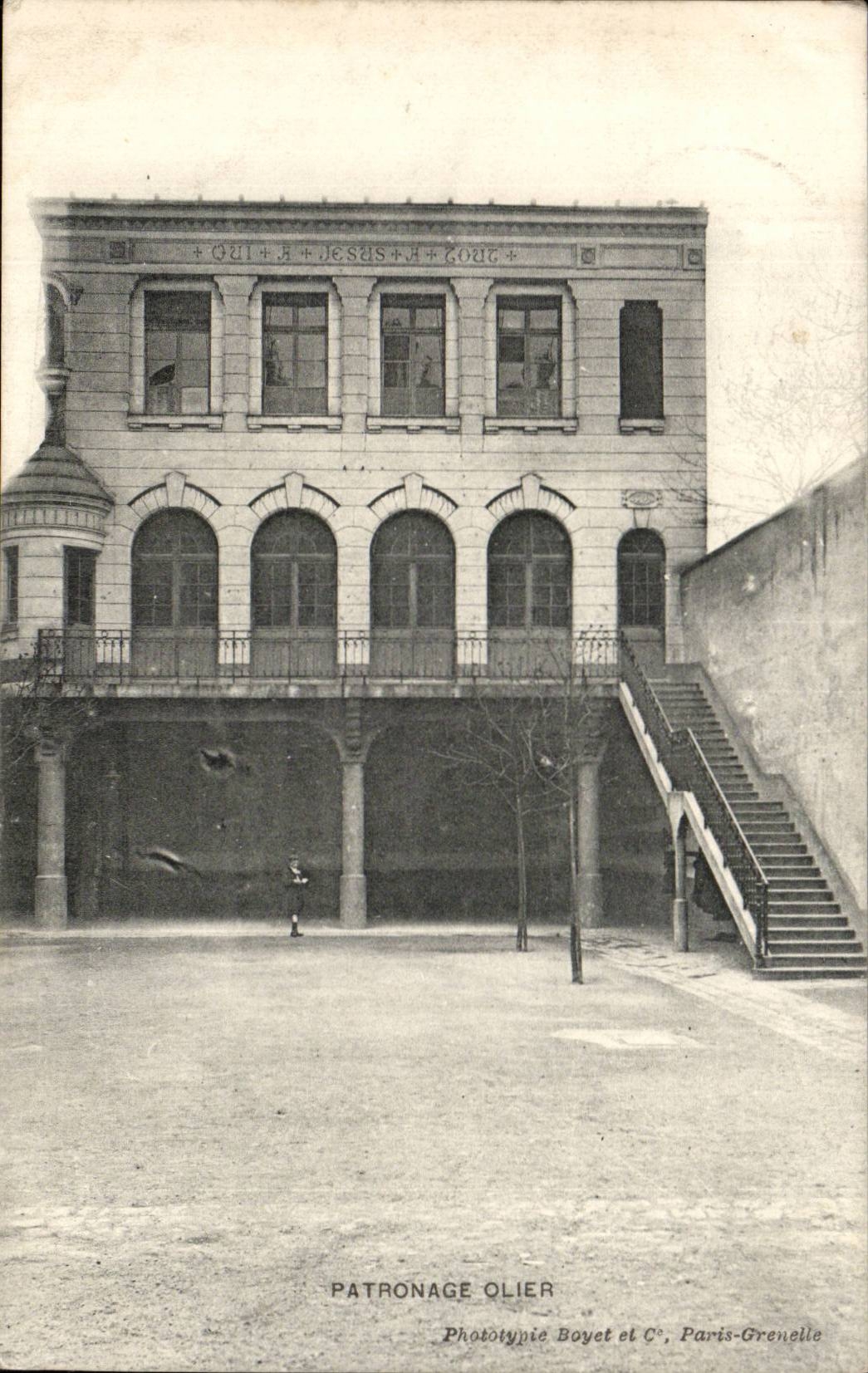 Paris CPA Patronage Olier 