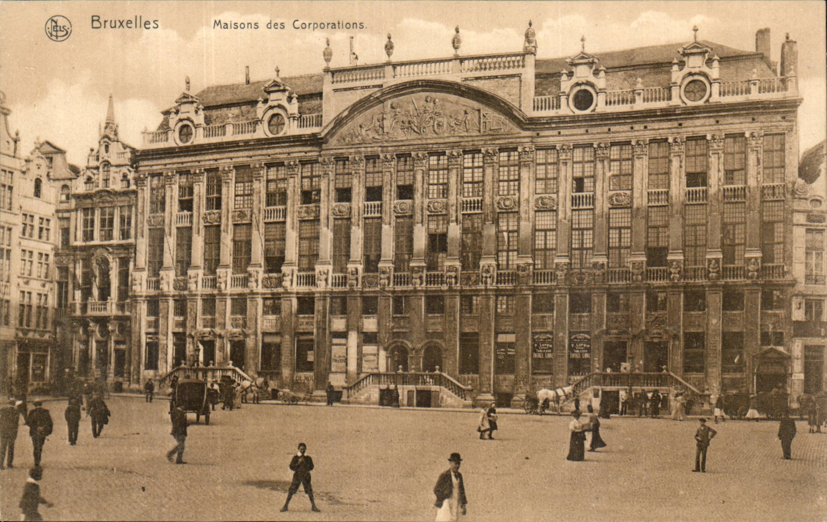 Belgie Belgique Bruxelles CPA Maison des Corporations