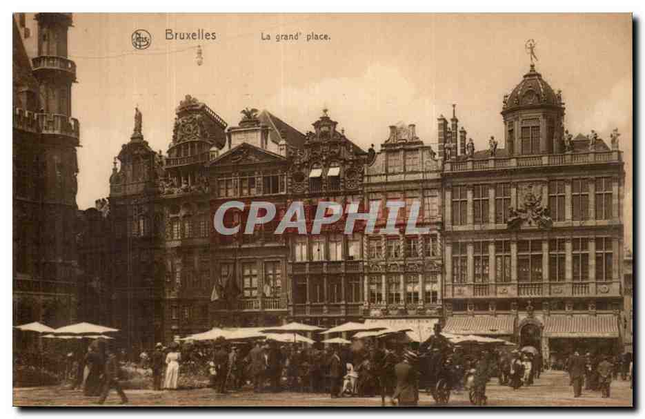 Belgie Belgique Bruxelles CPA La grand place