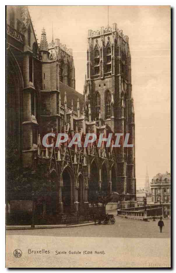 Belgie Belgique Bruxelles CPA Sainte Gudule (cote Nord)