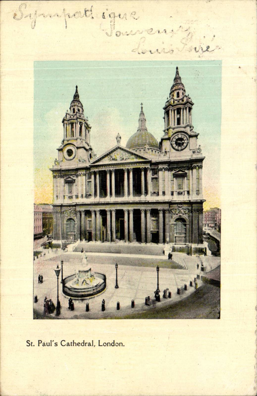 Grande Bretagne London Londres CPA St Paul's cathedral