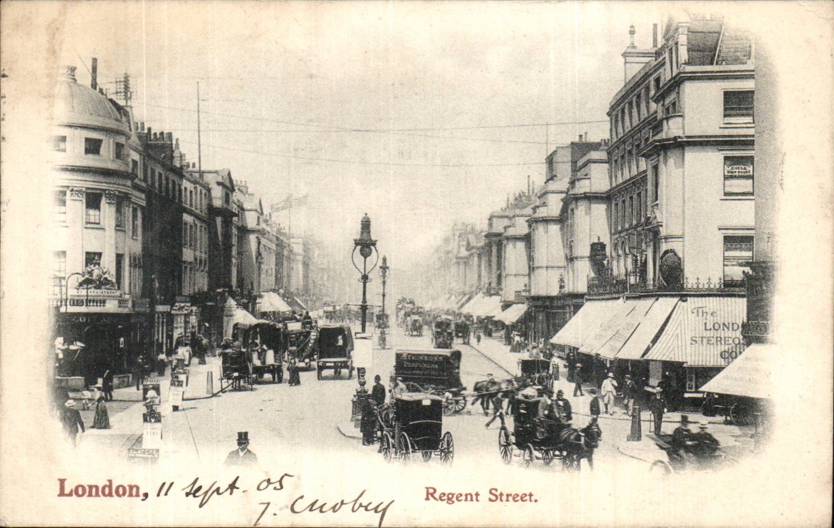 Grande Bretagne London Londres CPA Regent Street