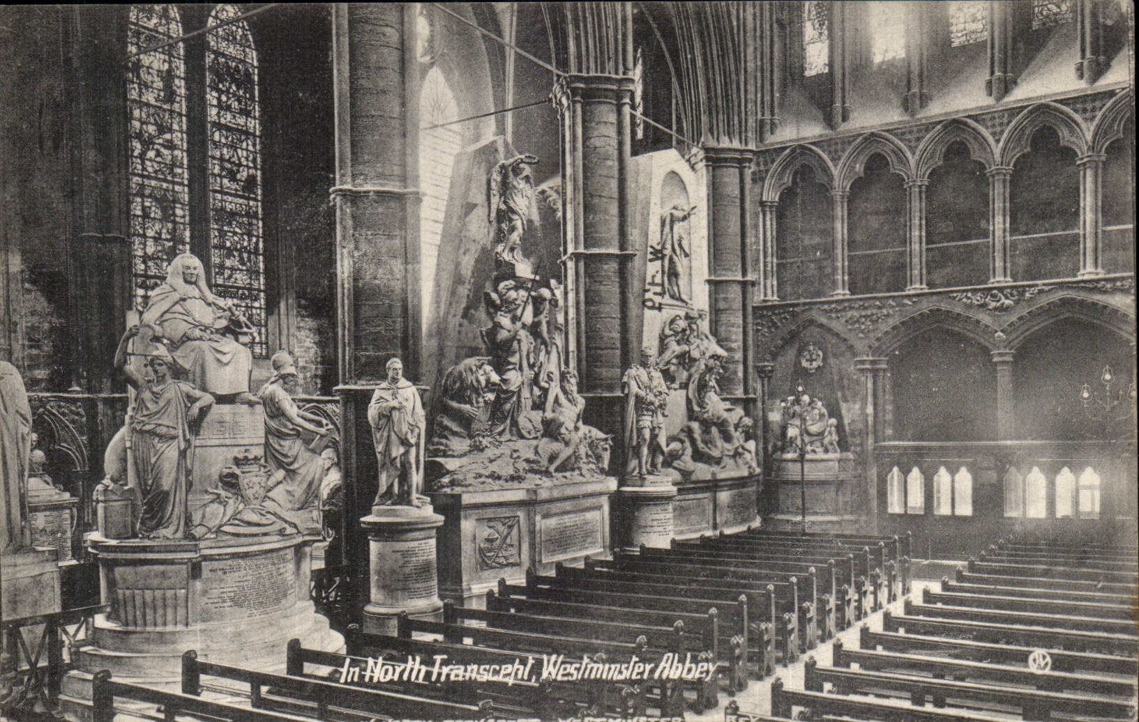 Grande Bretagne London Londres CPA In North Transcept Westminster abbey
