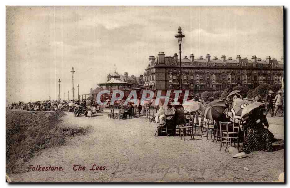 Grande Bretagne CPA Folkestone The Lees