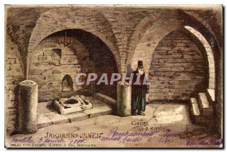 Israel CPA Gruss aus Sichem 