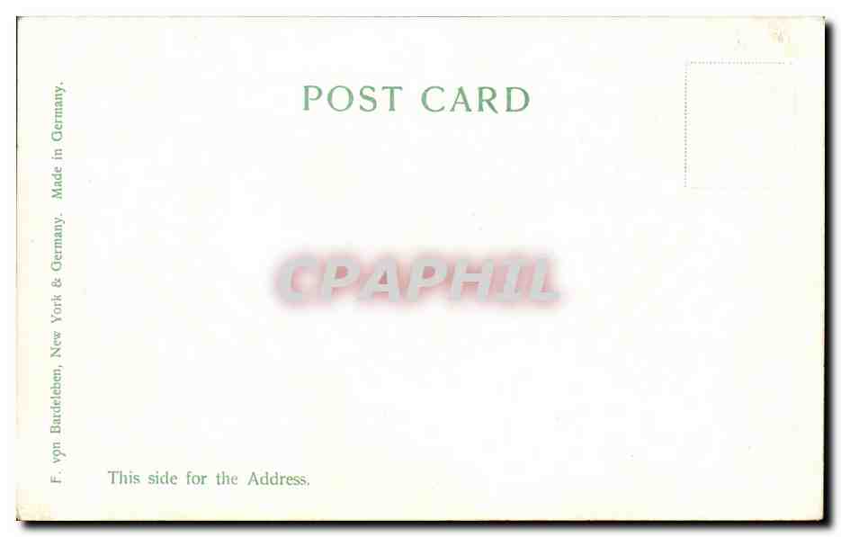 Old Stone Mill — Newport Park, Newport, R.I. — U.S. Series 1254 — Rückseite