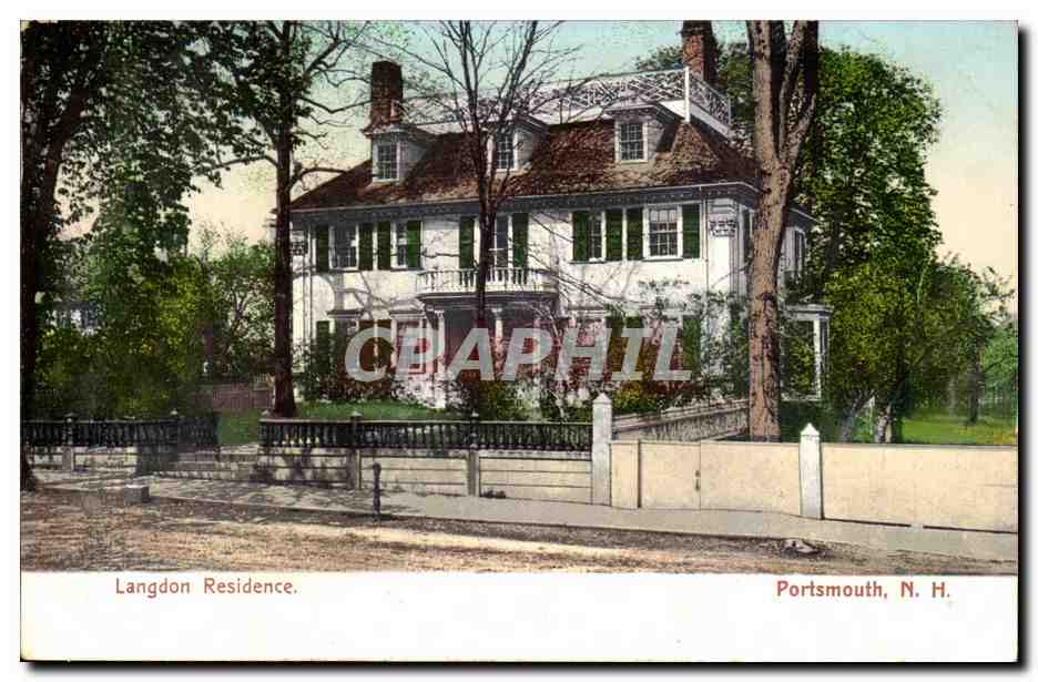CPA Langdon residence Portsmouth N H