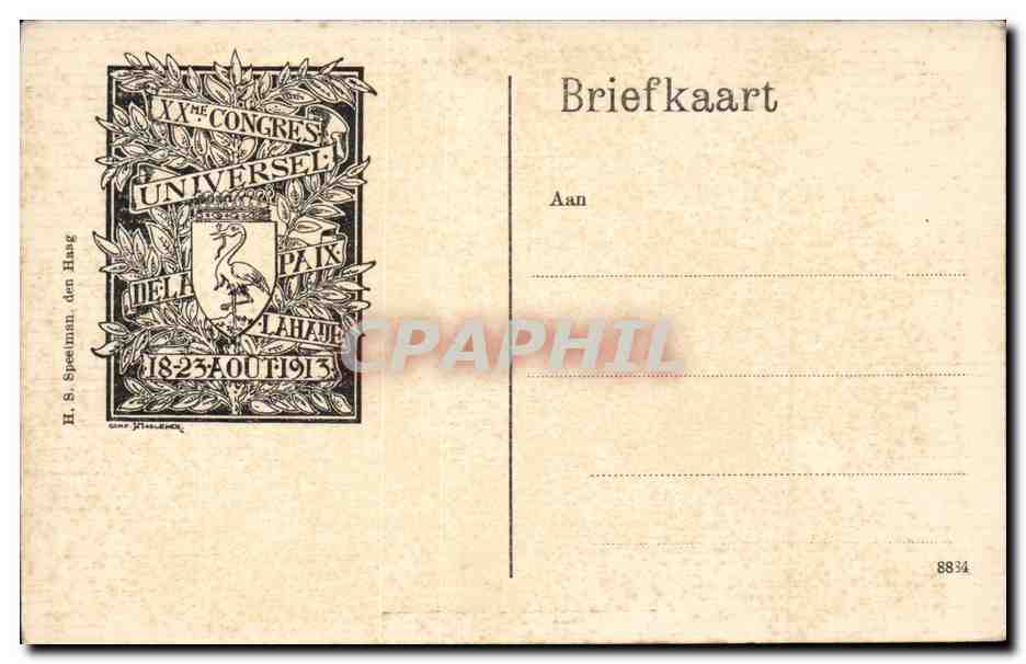 Huis ten Bosch — den Haag — H. S. Speelman — Reverso