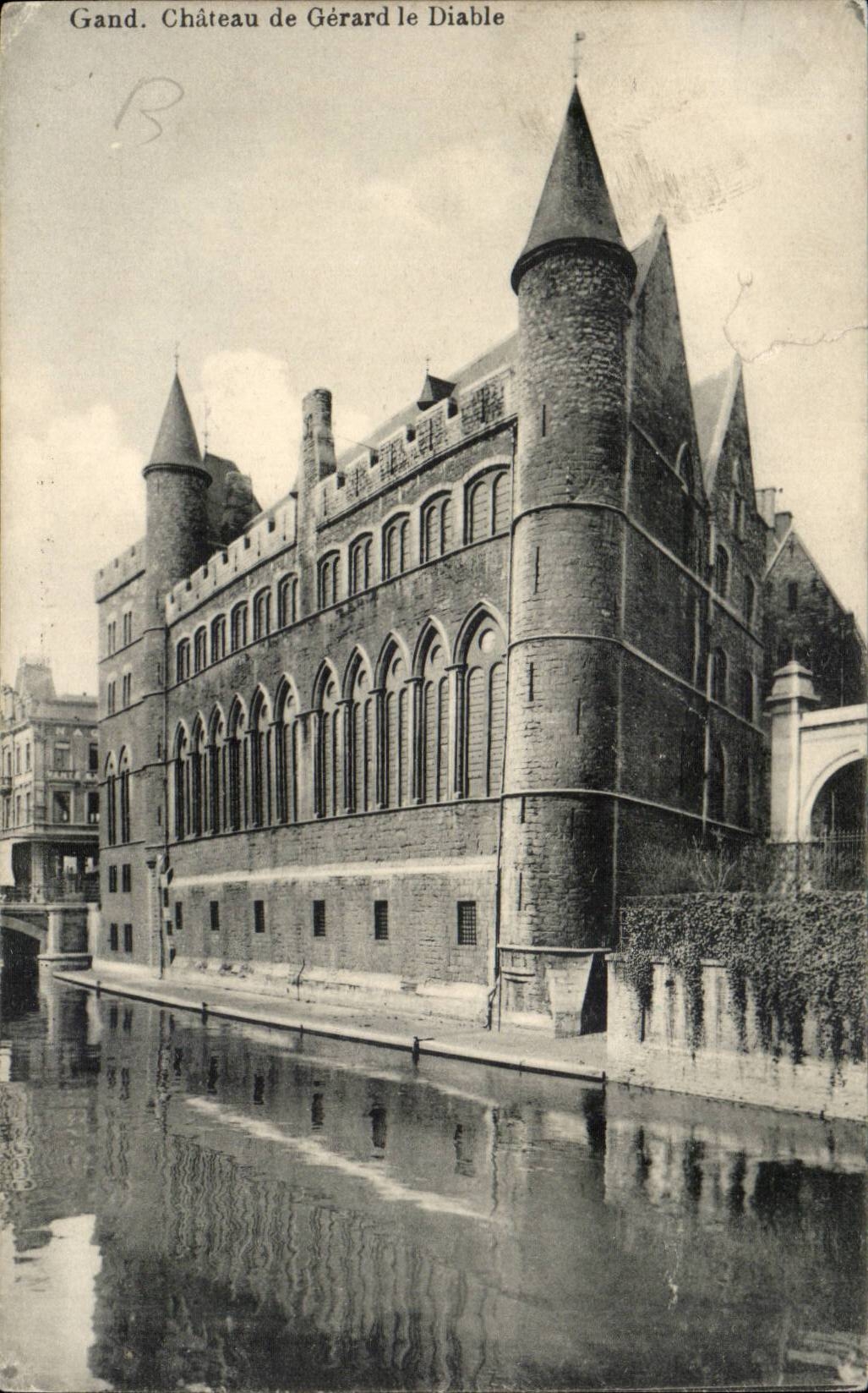 Gand. Château de Gérard le Diable — éditeur Van Melle, Burchtstraat, 8
