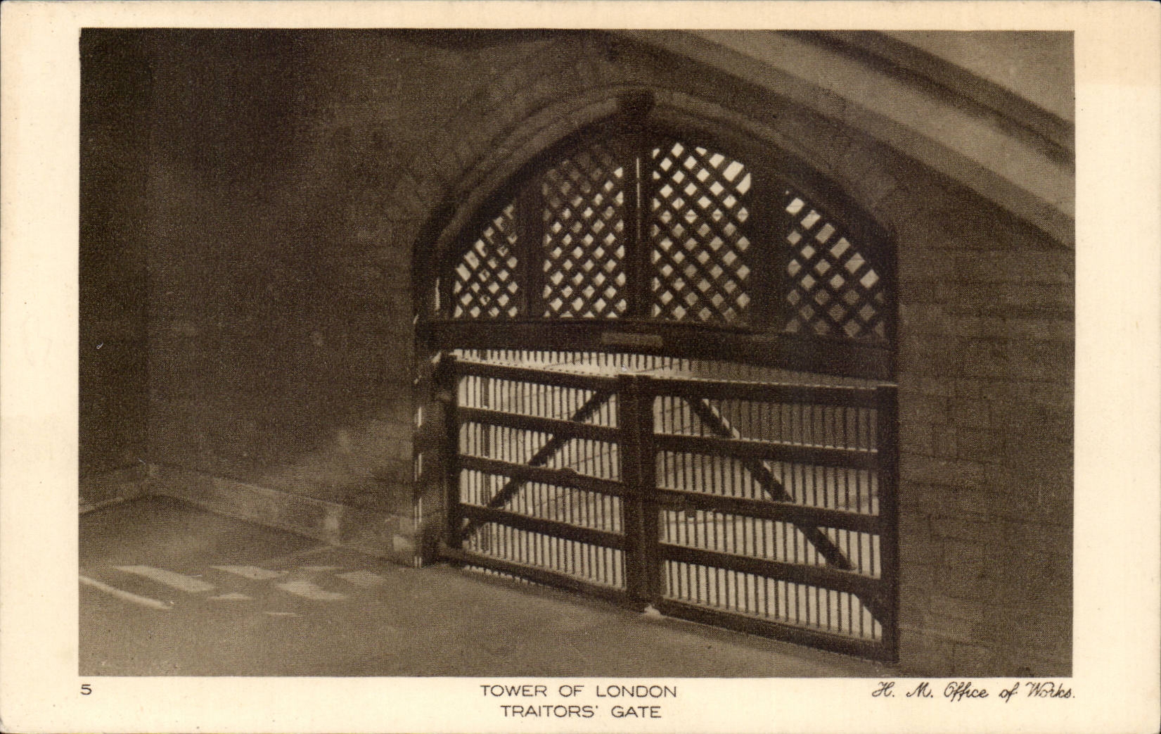 Grande Bretagne Londres London CPA Tower of London Traitor's gate