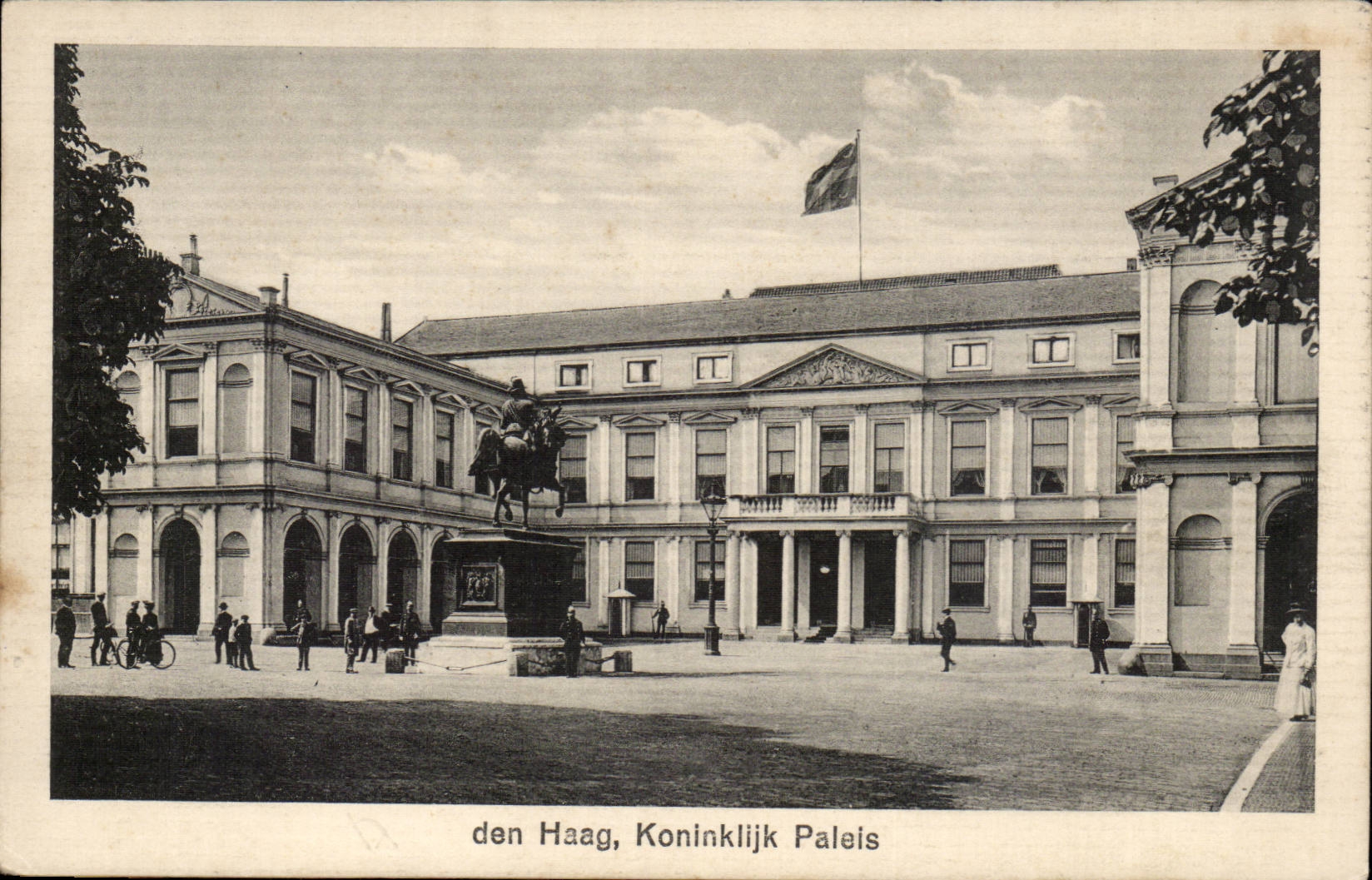 den Haag, Koninklijk Paleis — éditeur H. S. Speelman, n° 8882