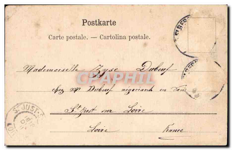 CPA Der liebe Ziel — Verso