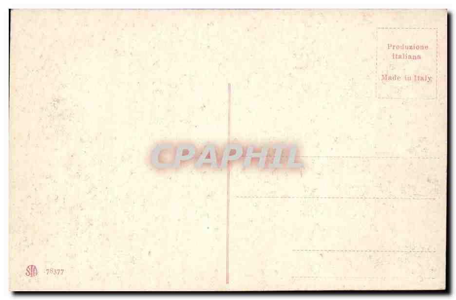Italie Italia Roma CPA La Piazza del Popolo dal Pinacio — Rückseite