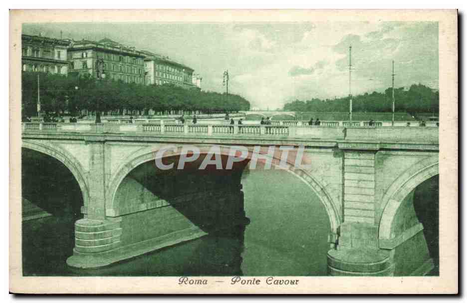 Italie Italie Roma CPA ponte Cavour