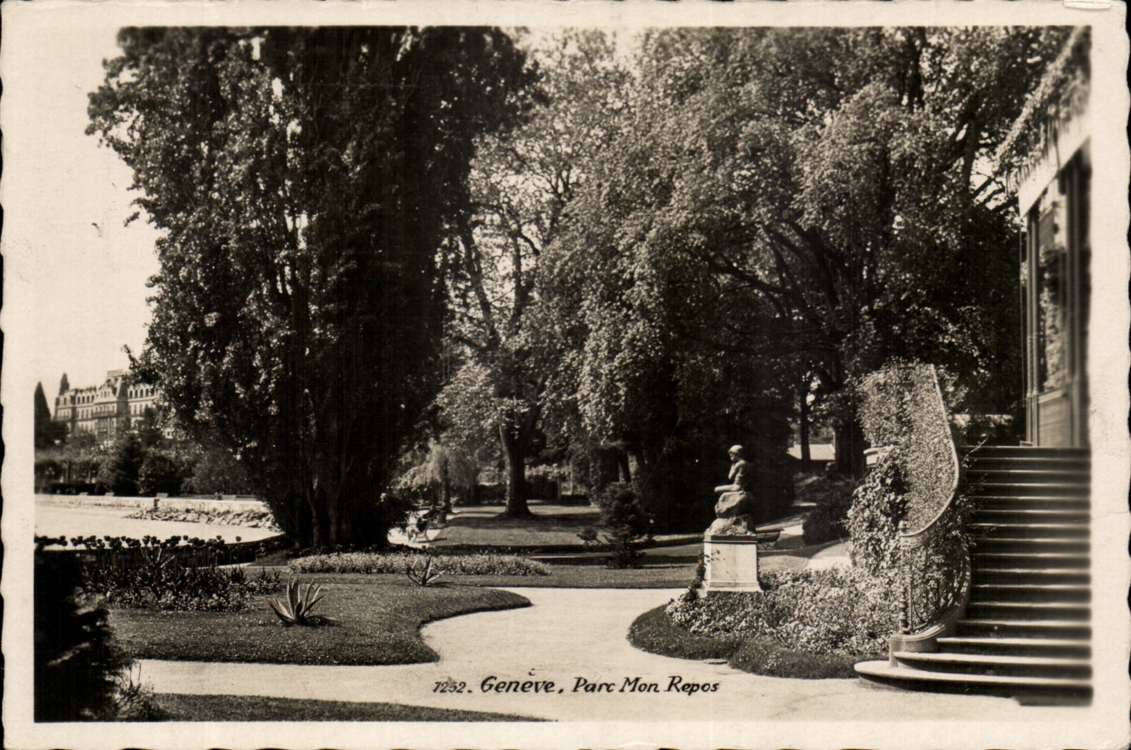 Suisse Geneve CPA Parc Mon repos