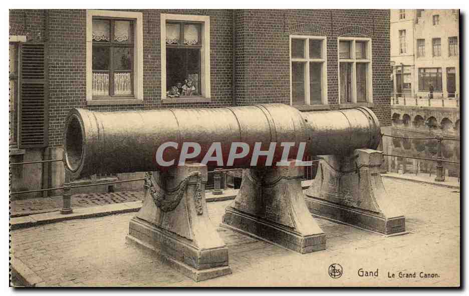 Belgie Belgique Gand CPA Le grand canon