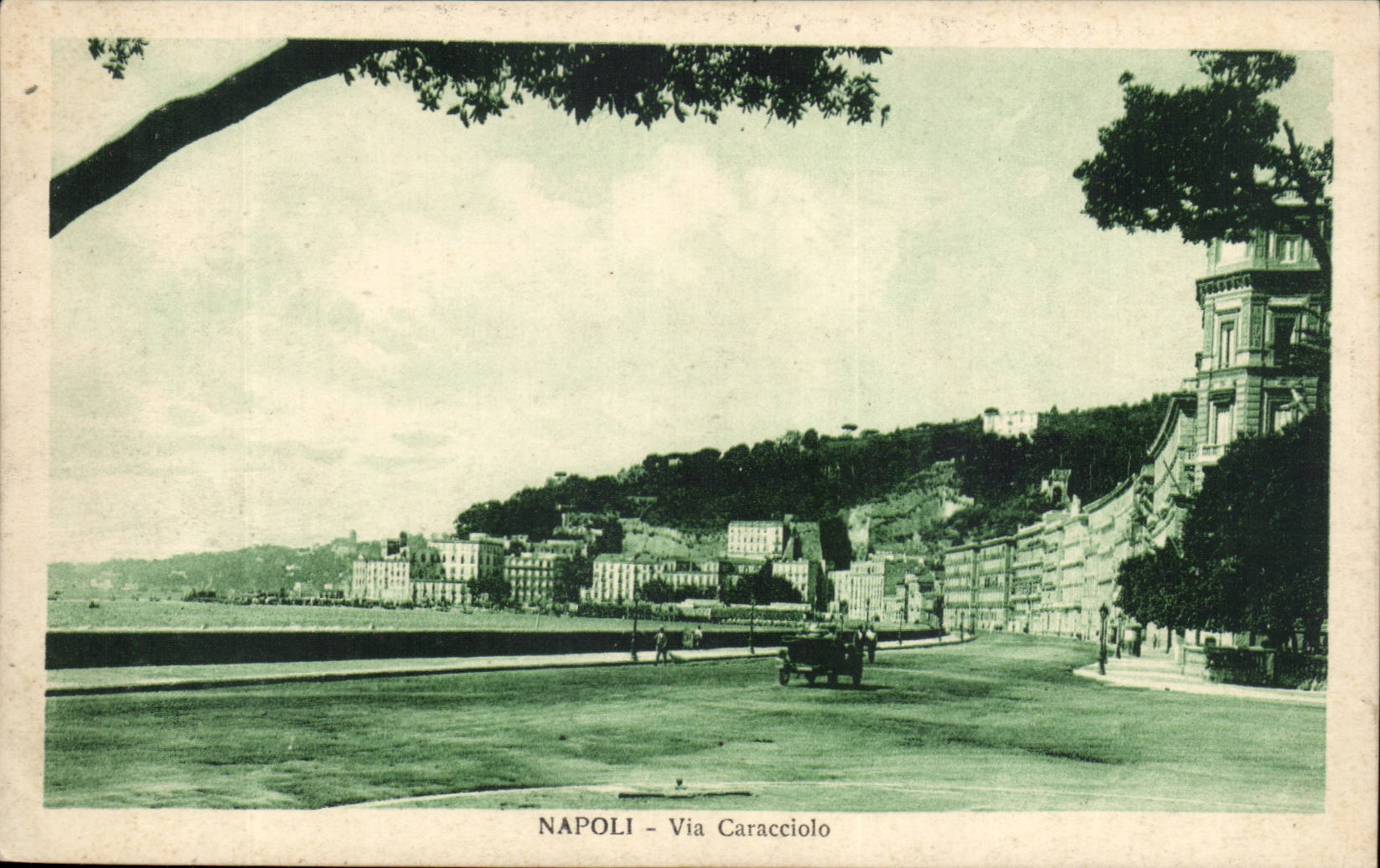 Italie italia Napoli CPA Via Caracciolo
