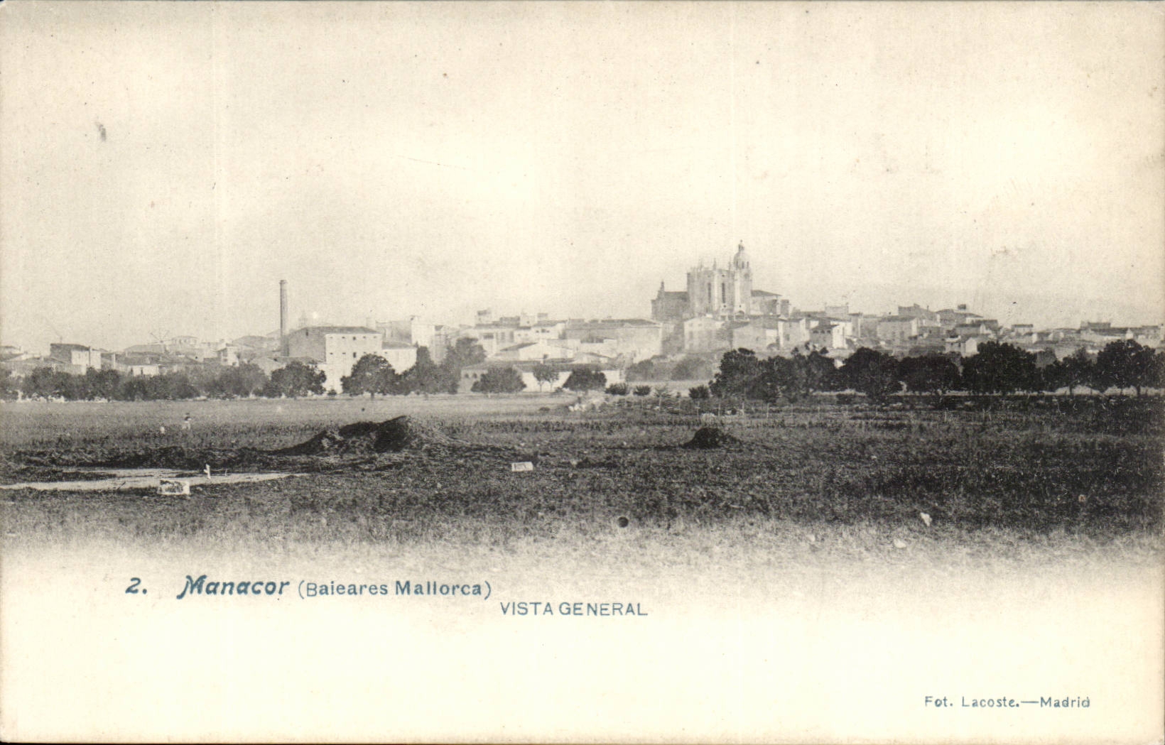 Espagne Manacor Baieres Mallorca Vista General