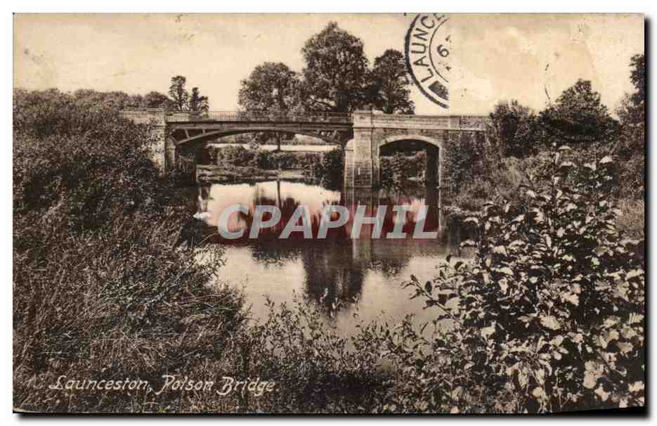 Grande Bretagne Launceston Polson bridge CPA 