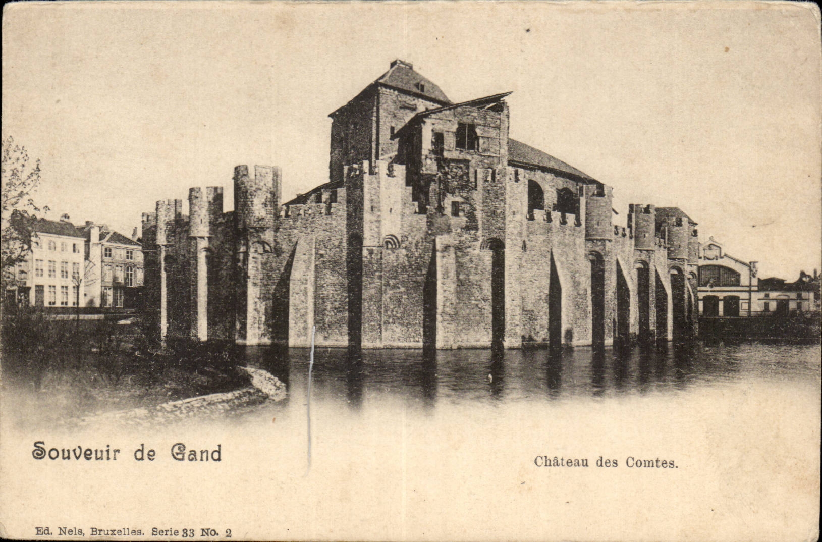 Château des Comtes — Gand — Ed. Nels, Bruxelles. Série 83 No. 2