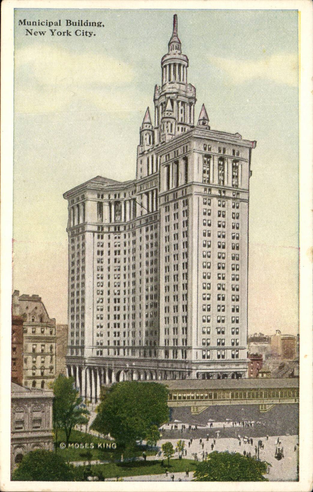 Etats unis Municipal building New York