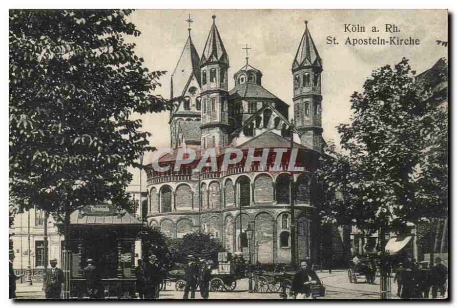 CPA Koln am Rhein St Aposteln Kirche