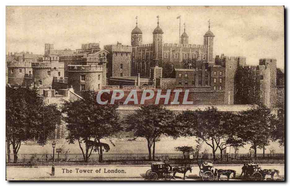 Angleterre - England - London - The Tower of London - CPA 