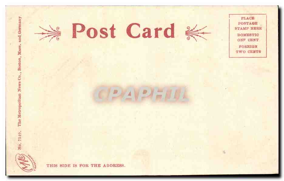 Etas Unis - USA - Rhode Island - Newport - US War College - Military School - - CPA  — Rückseite