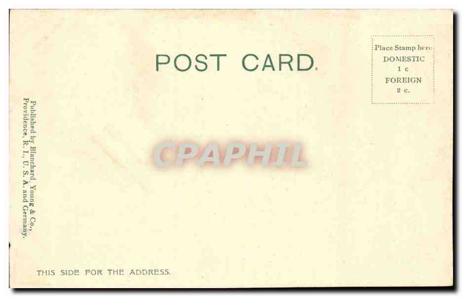 Etas Unis - USA - Rhode Island - Newport - Rocky Pass - Brenton Road - - CPA  — Rückseite