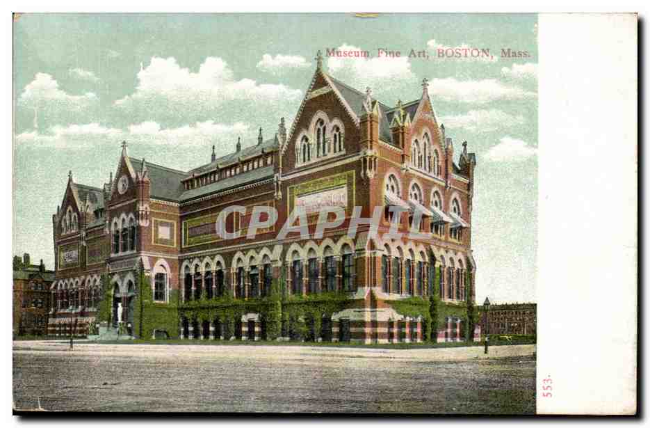 Etas Unis - USA - Massachusetts - Boston - Museum of Fine Arts - CPA 